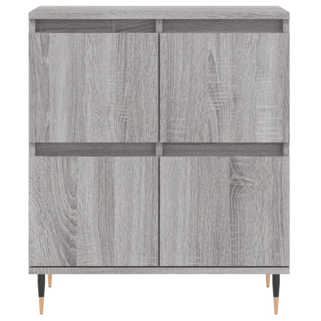 Sideboard Grey Sonoma 60x35x70 cm Engineered Wood