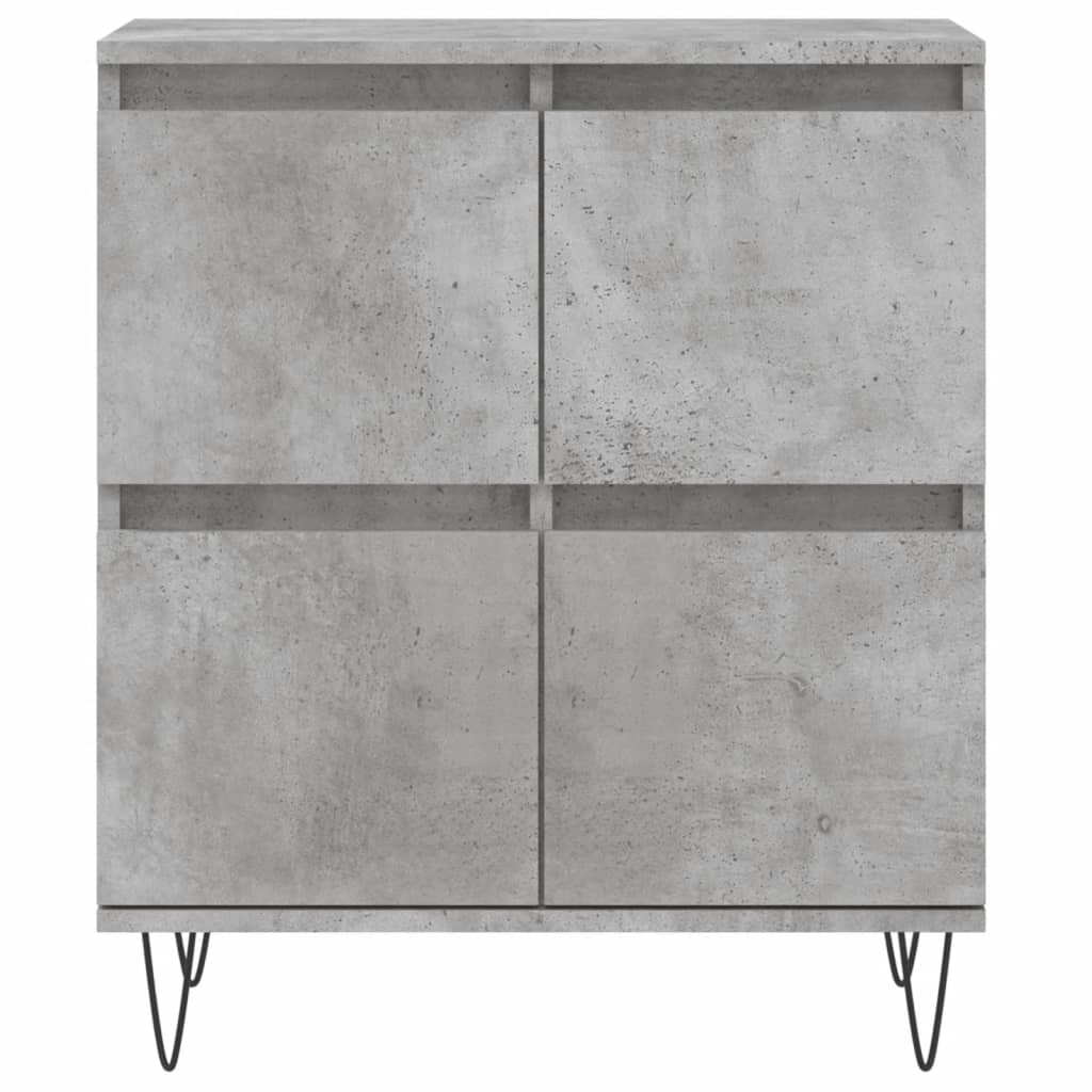 Sideboard Concrete Grey 60x35x70 cm Engineered Wood