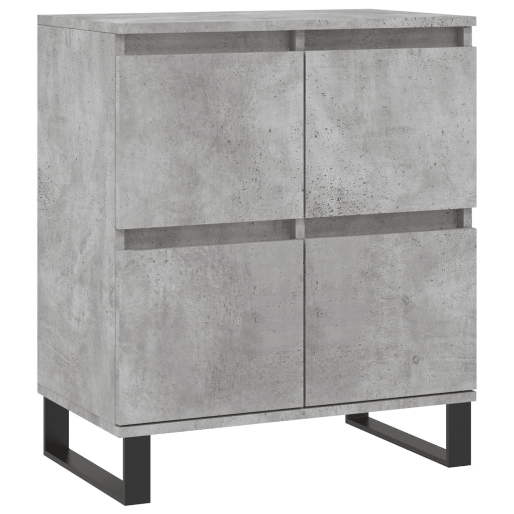 Sideboard Concrete Grey 60x35x70 cm Engineered Wood