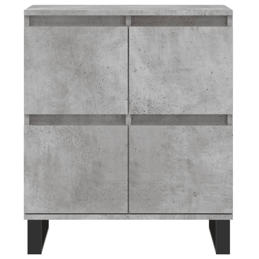 Sideboard Concrete Grey 60x35x70 cm Engineered Wood