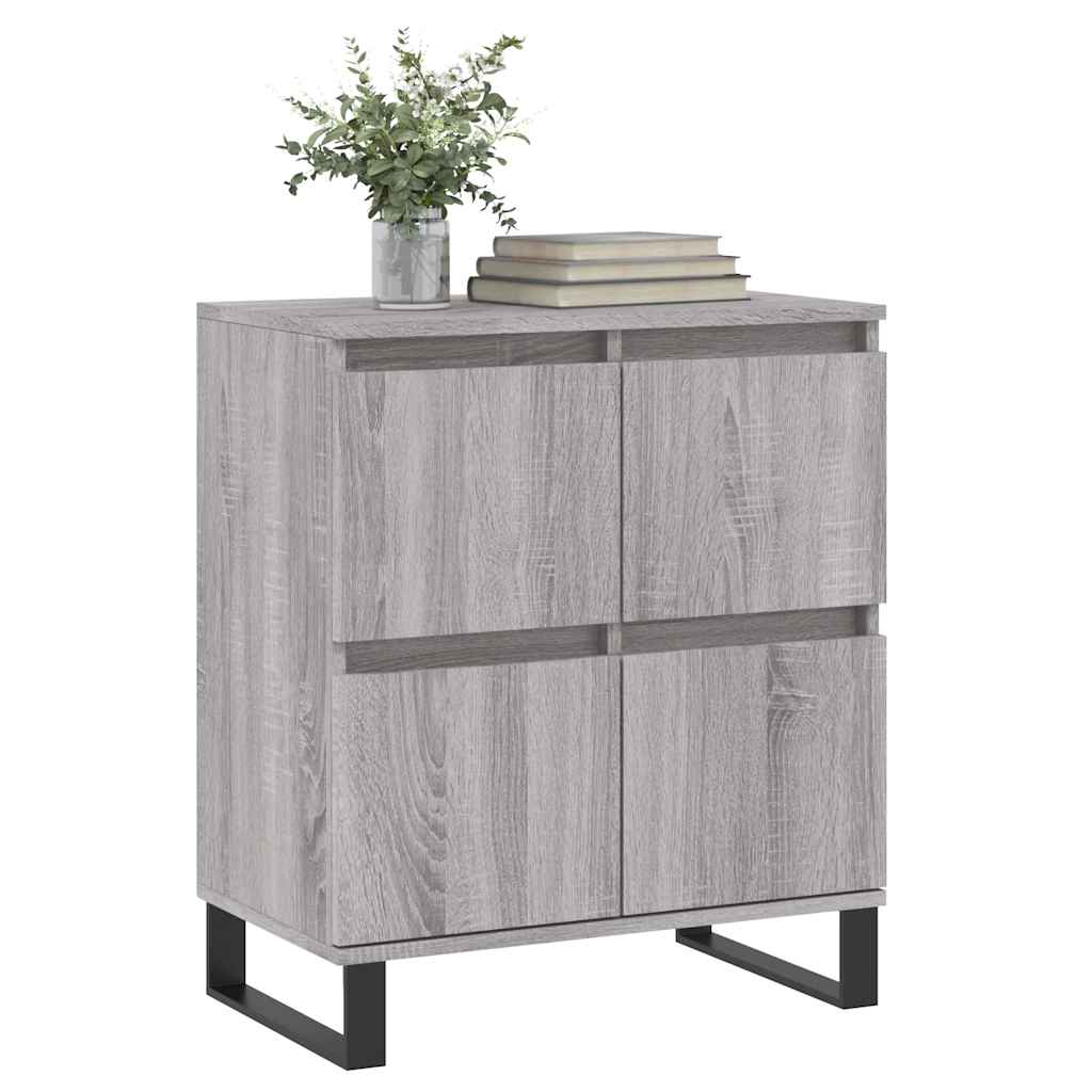 Sideboard Grey Sonoma 60x35x70 cm Engineered Wood