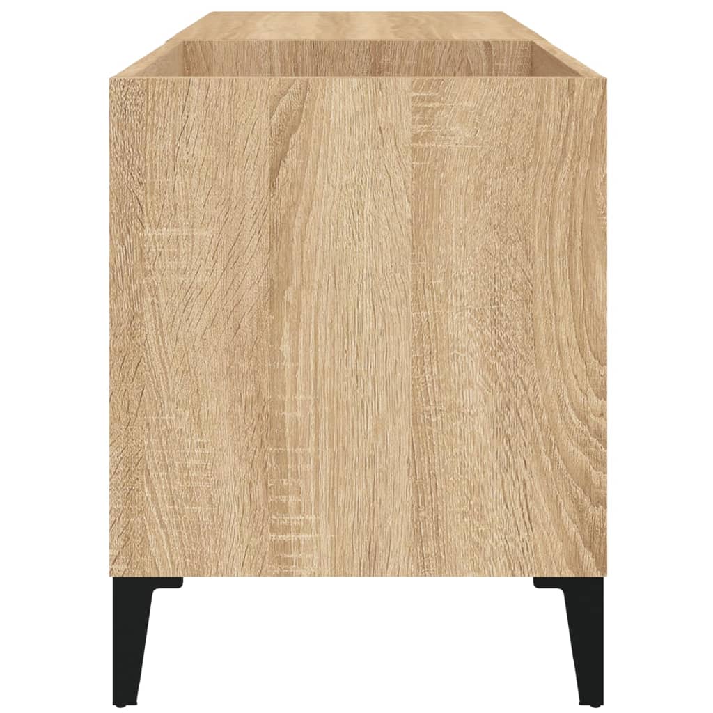 Record Cabinet Sonoma Oak 84.5x38x48 cm Engineered Wood
