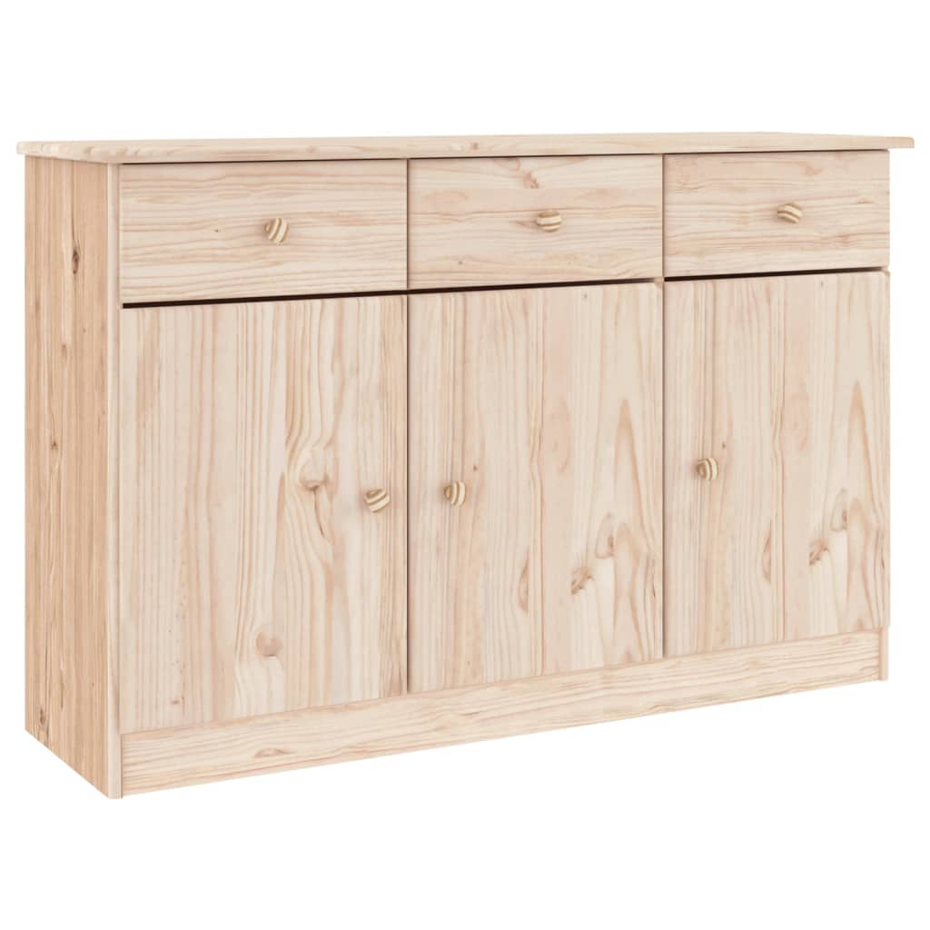 Sideboard ALTA 112x35x73 cm Solid Wood Pine