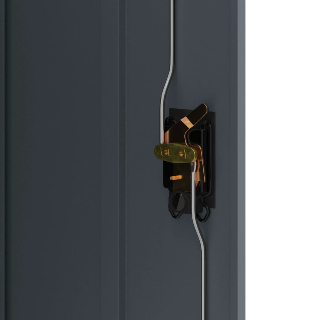 File Cabinet Anthracite 90x40x70 cm Steel