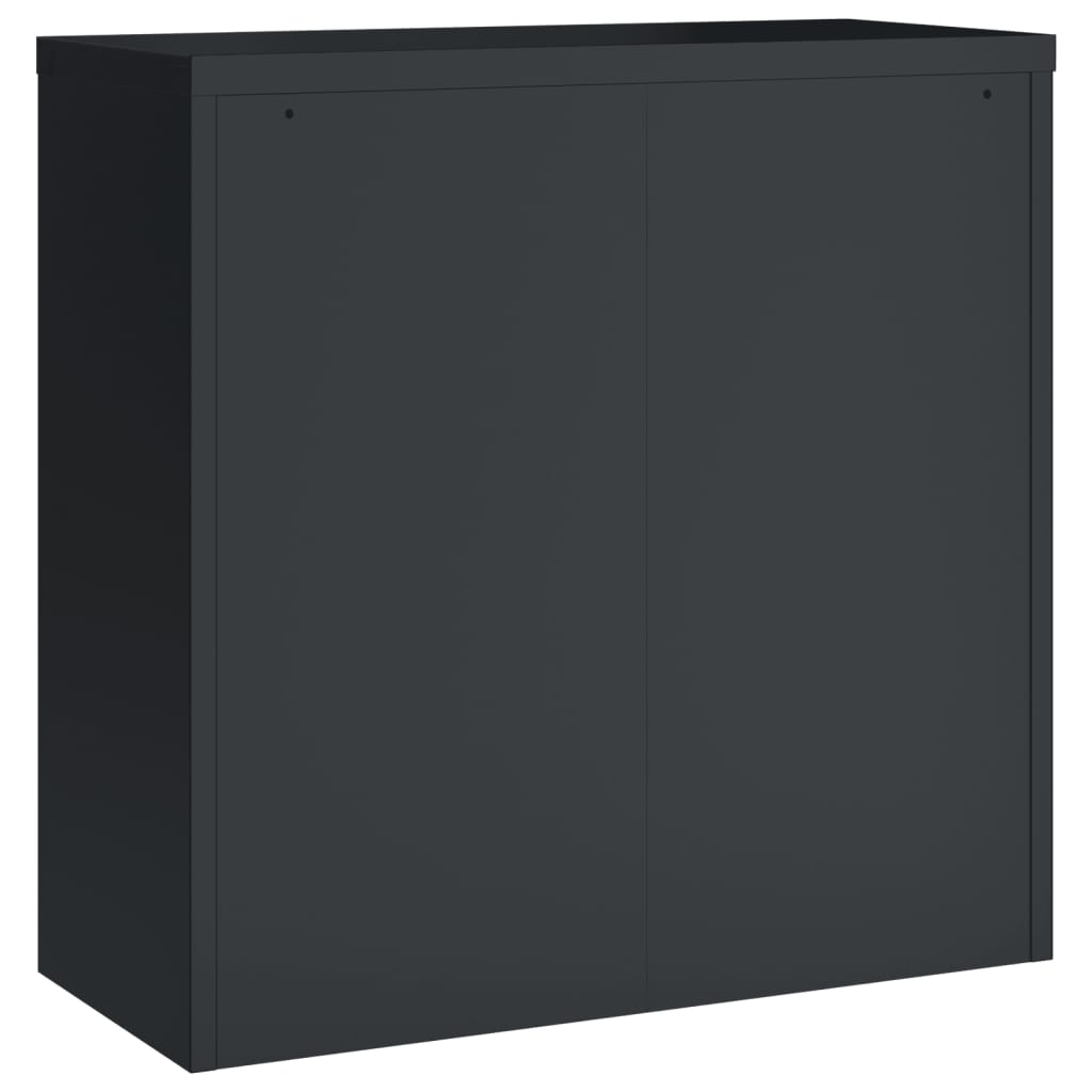 File Cabinet Anthracite 90x40x90 cm Steel