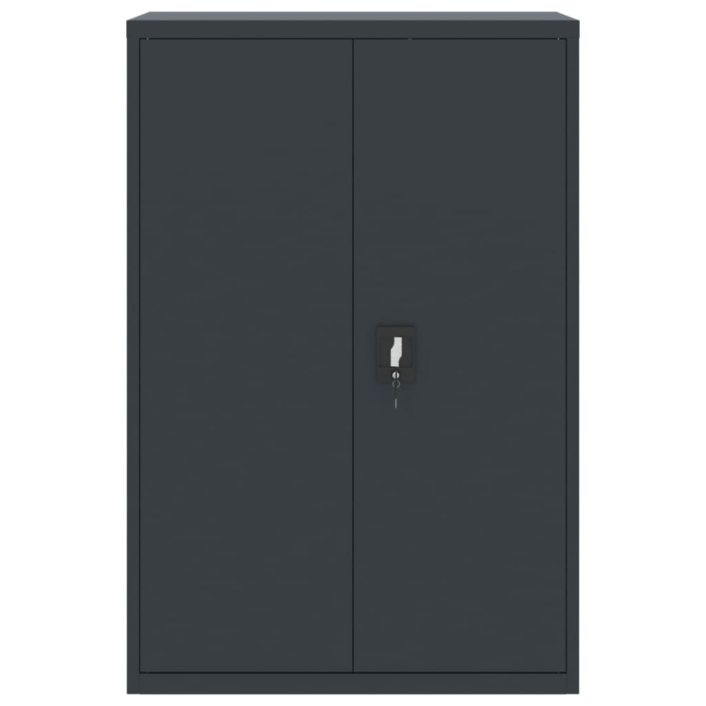 File Cabinet Anthracite 90x40x180 cm Steel