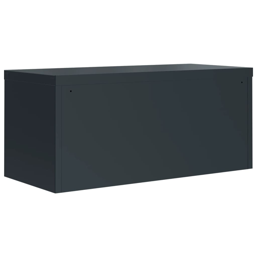 File Cabinet Anthracite 90x40x240 cm Steel