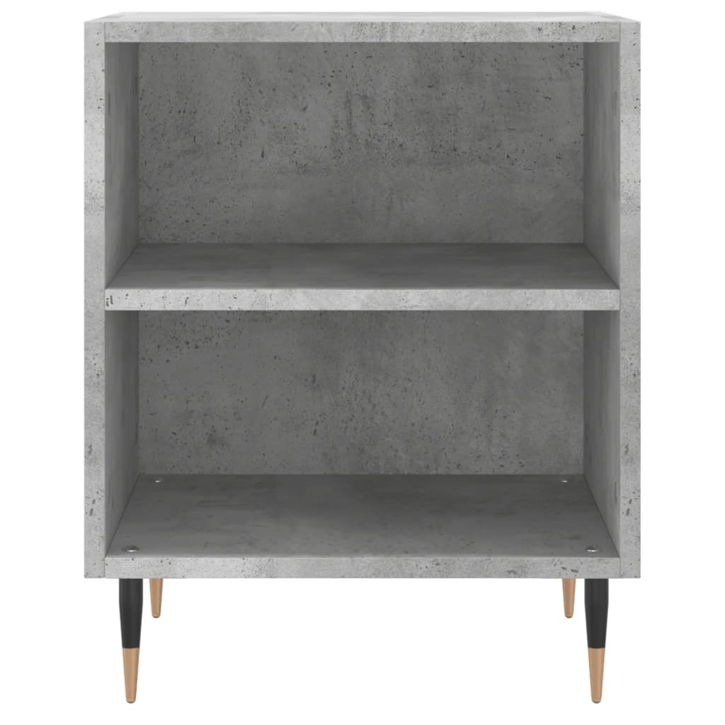 Bedside Cabinets 2 pcs Concrete Grey 40x30x50 cm Engineered Wood
