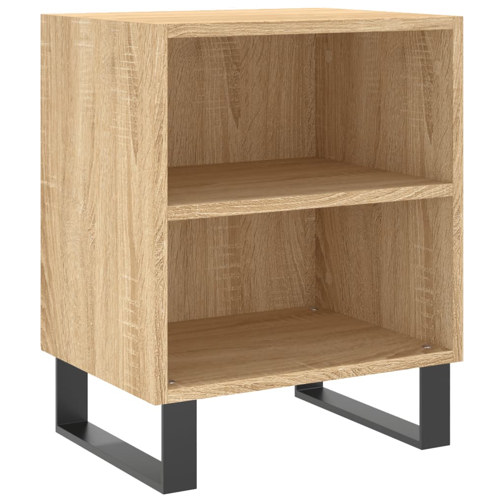 Bedside Cabinets 2 pcs Sonoma Oak 40x30x50 cm Engineered Wood