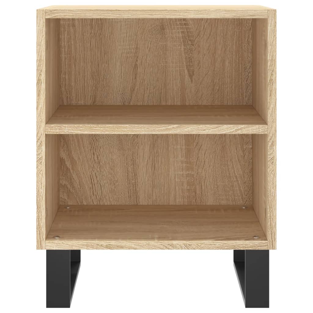 Bedside Cabinets 2 pcs Sonoma Oak 40x30x50 cm Engineered Wood