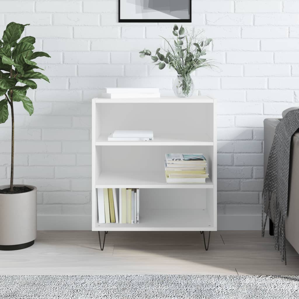 Sideboard White 57x35x70 cm Engineered Wood