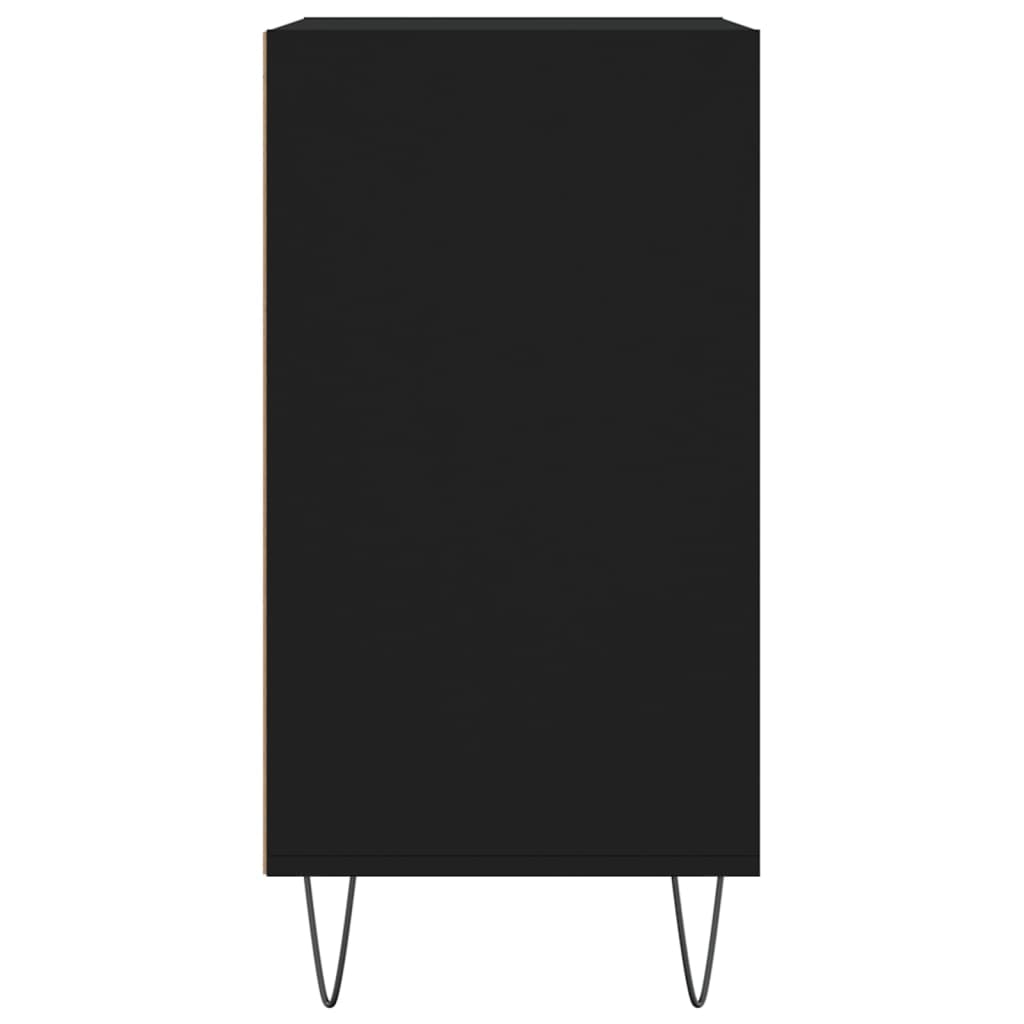 Sideboard Black 57x35x70 cm Engineered Wood