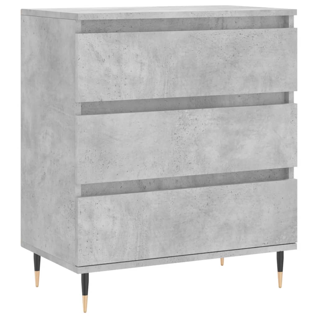 Sideboard Concrete Grey 60x35x70 cm Engineered Wood