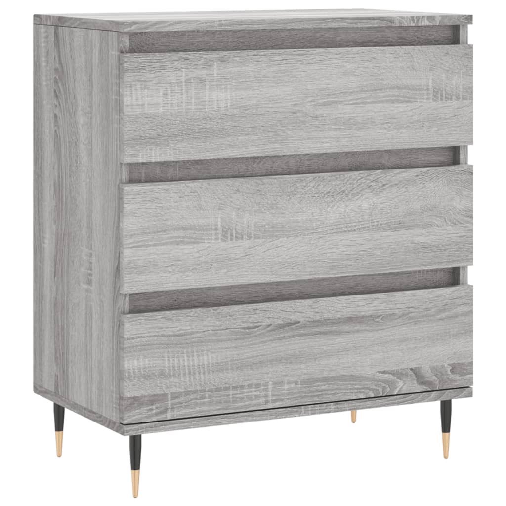 Sideboard Grey Sonoma 60x35x70 cm Engineered Wood