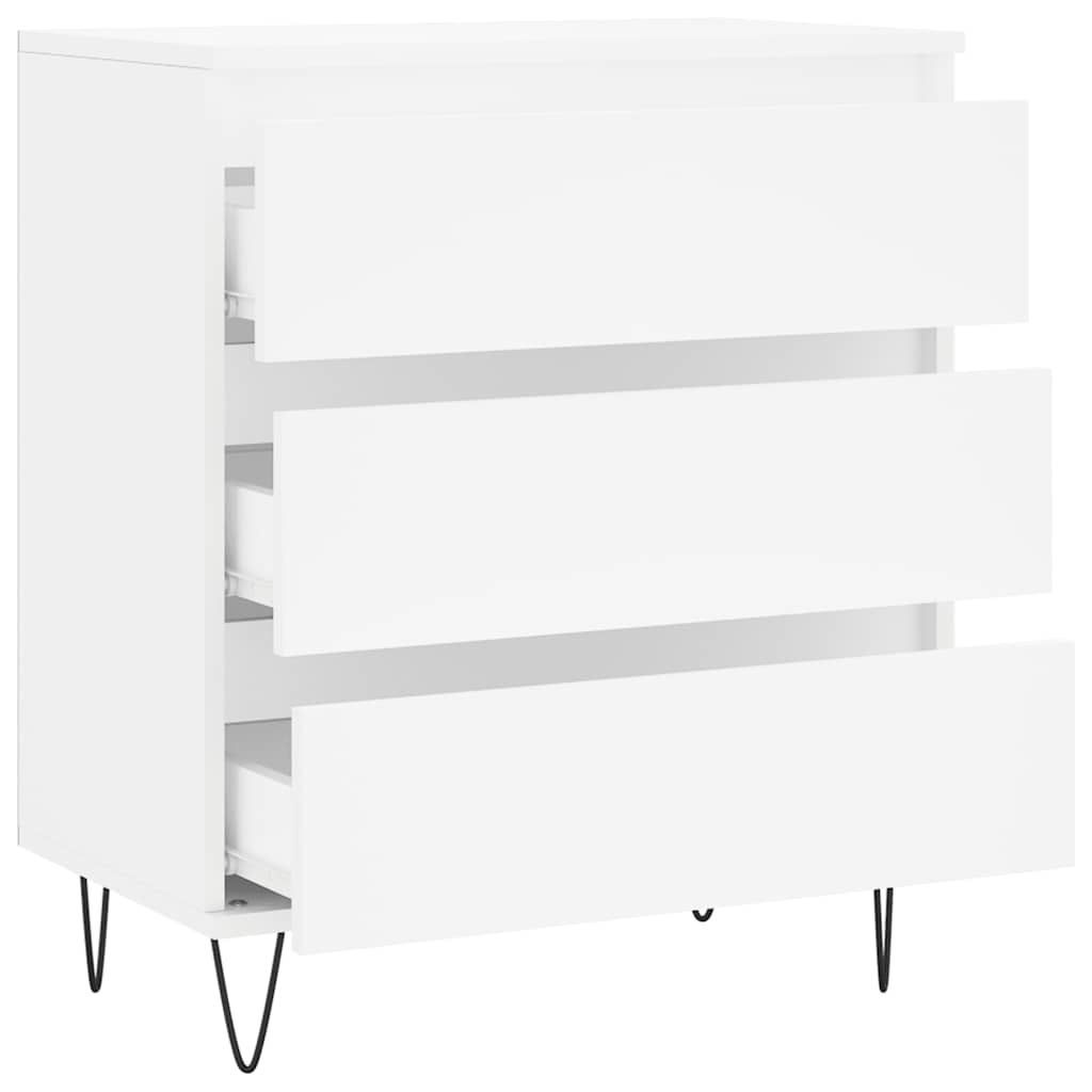 Sideboard White 60x35x70 cm Engineered Wood