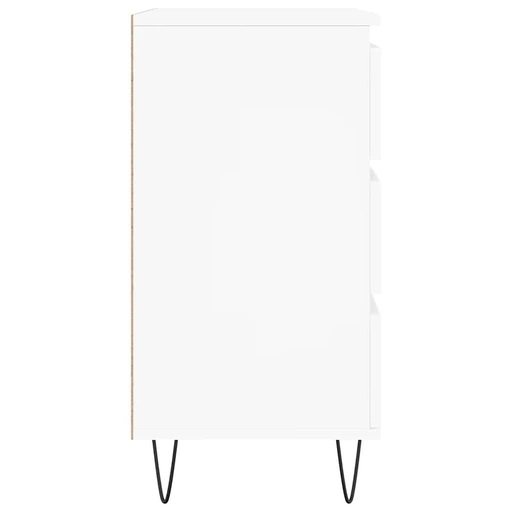 Sideboard White 60x35x70 cm Engineered Wood