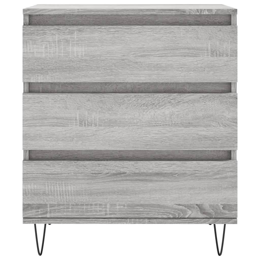 Sideboard Grey Sonoma 60x35x70 cm Engineered Wood