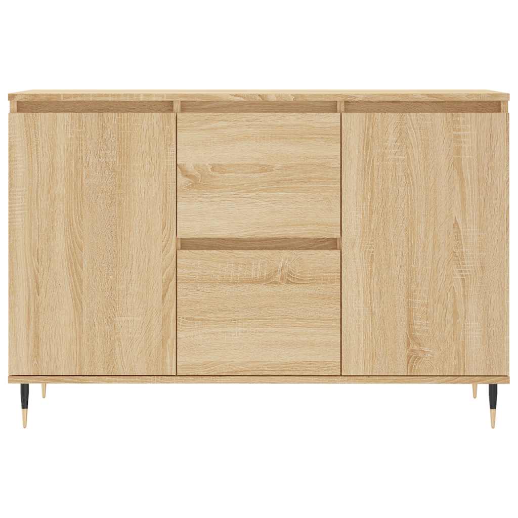 Sideboard Sonoma Oak 101.5x35x70 cm Engineered Wood