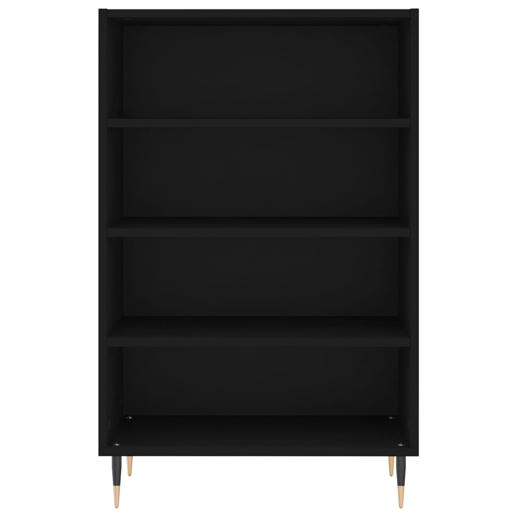 Highboard Black 57x35x90 cm Engineered Wood
