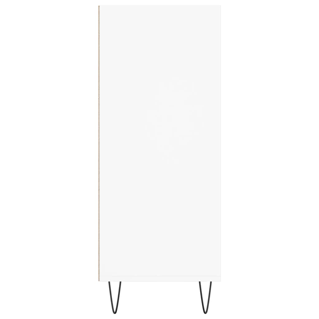 Highboard White 57x35x90 cm Engineered Wood