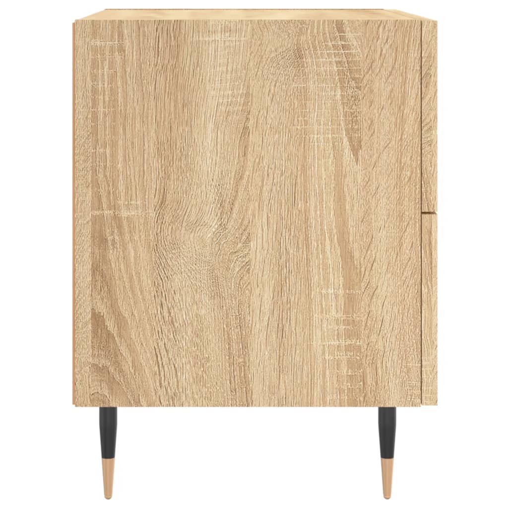 Bedside Cabinet Sonoma Oak 40x35x47.5 cm Engineered Wood