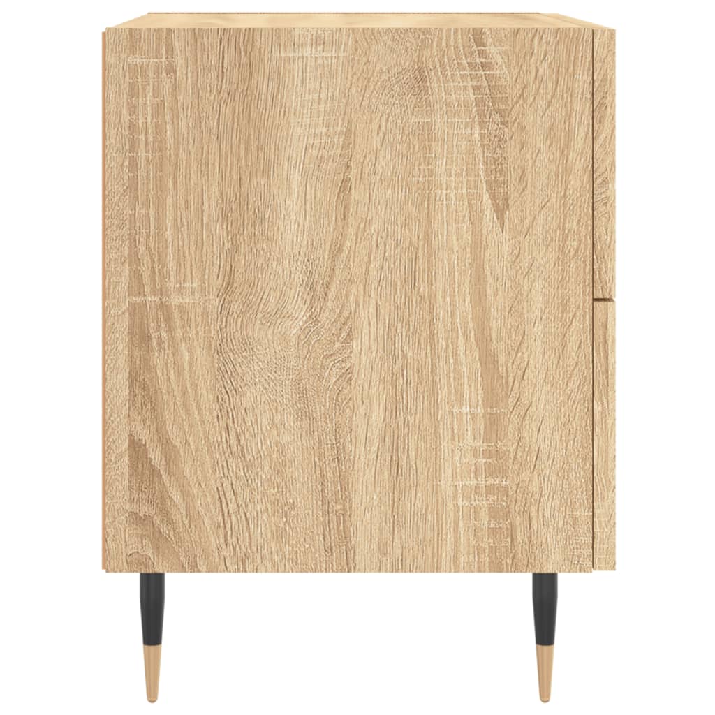 Bedside Cabinets 2 pcs Sonoma Oak 40x35x47.5 cm Engineered Wood