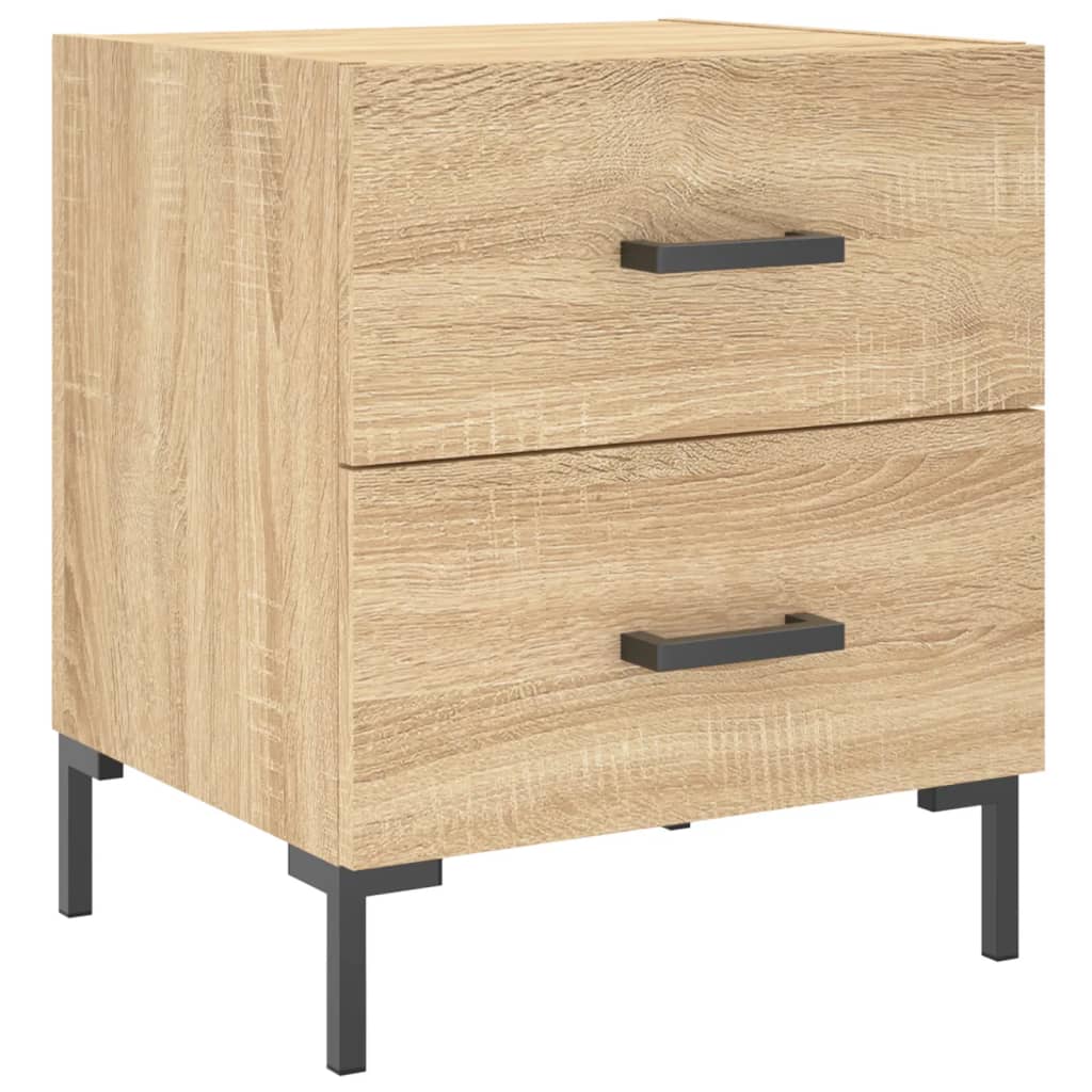 Bedside Cabinet Sonoma Oak 40x35x47.5 cm Engineered Wood