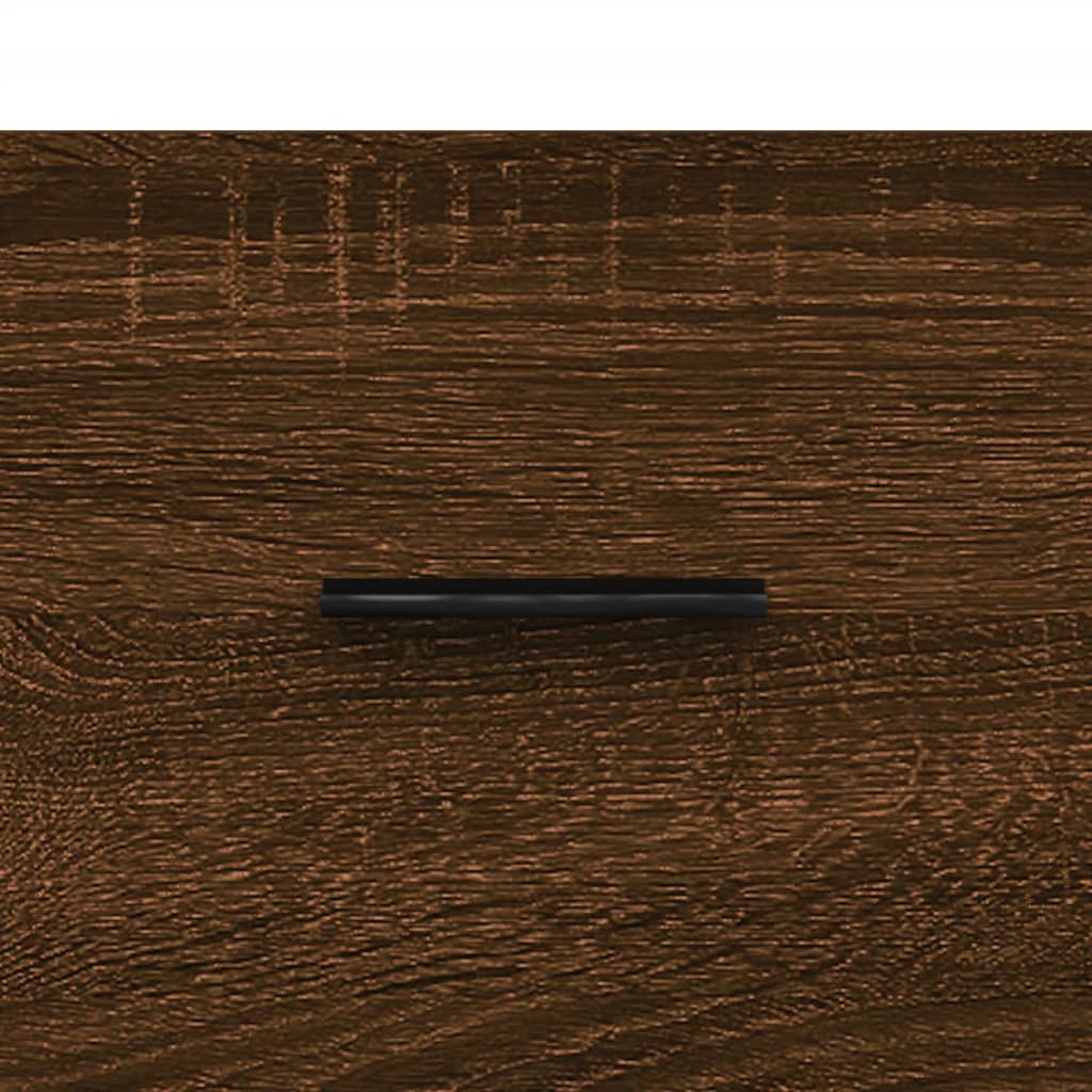 Bedside Cabinets 2 pcs Brown Oak 40x35x47.5 cm Engineered Wood