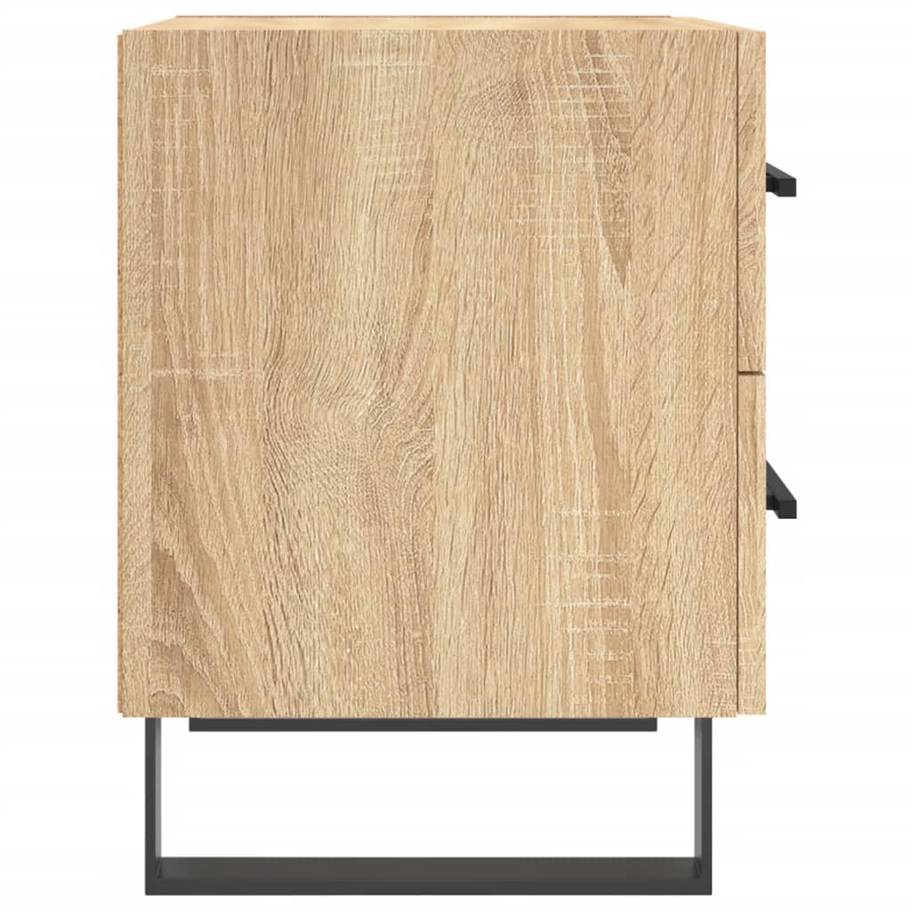 Bedside Cabinet Sonoma Oak 40x35x47.5 cm Engineered Wood