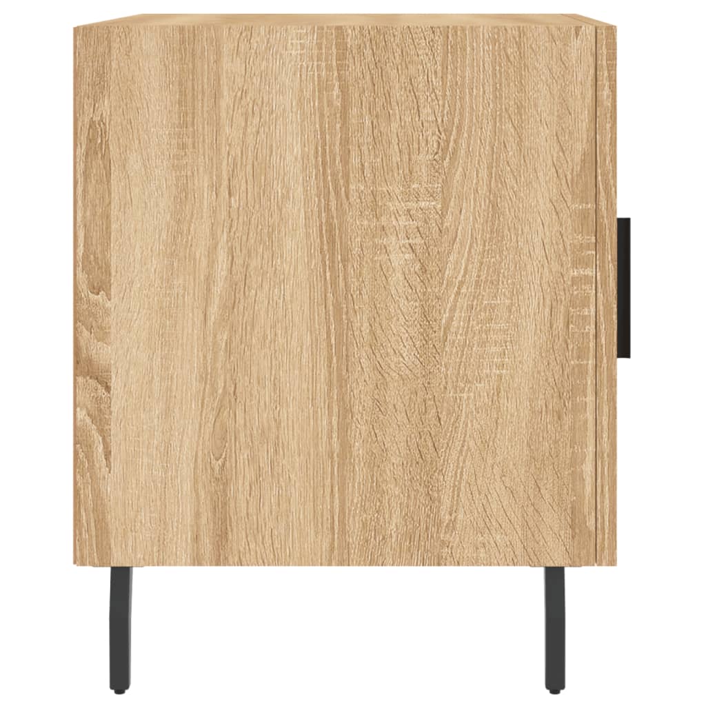 Bedside Cabinets 2 pcs Sonoma Oak 40x40x50 cm Engineered Wood