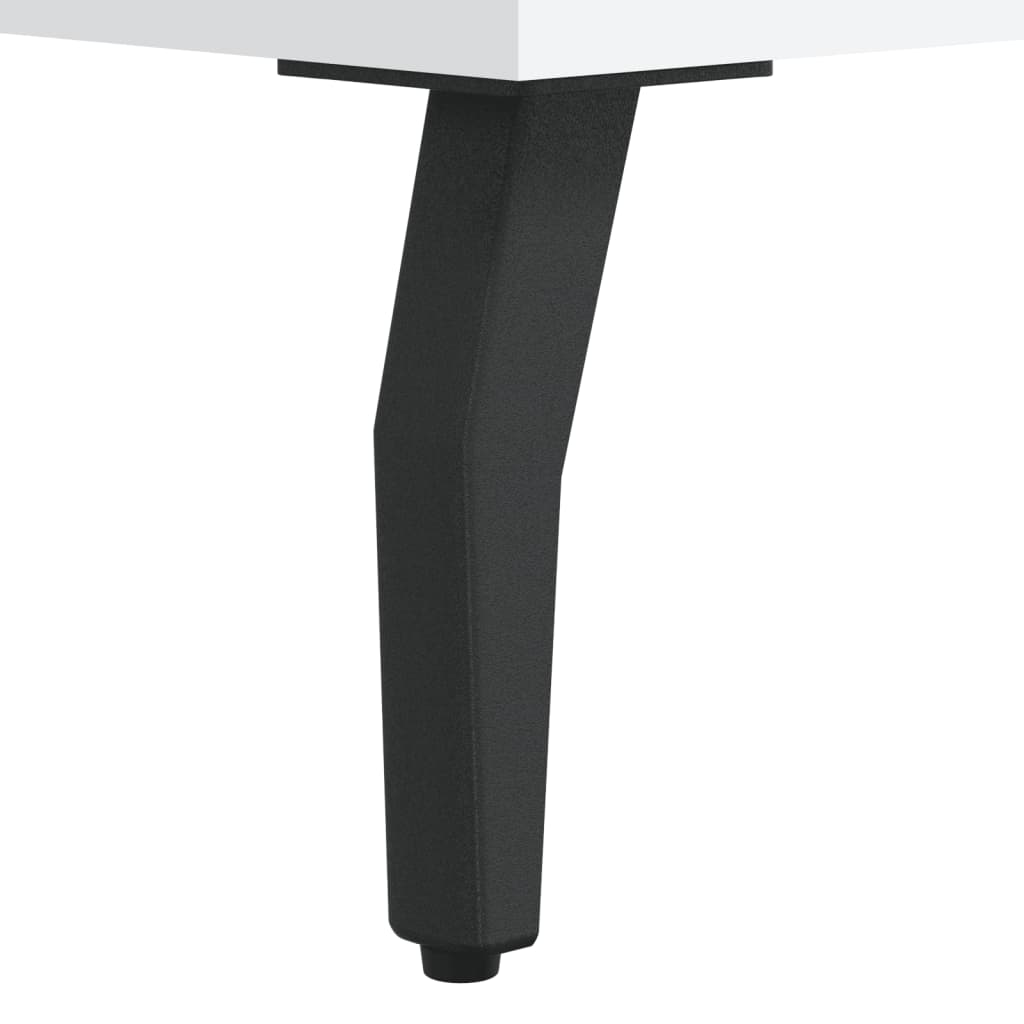 Bedside Cabinet White 40x40x66 cm Engineered Wood