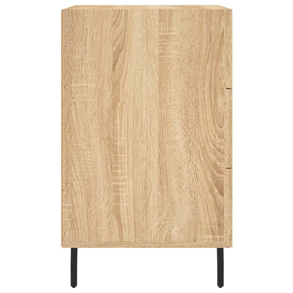 Bedside Cabinet Sonoma Oak 40x40x66 cm Engineered Wood