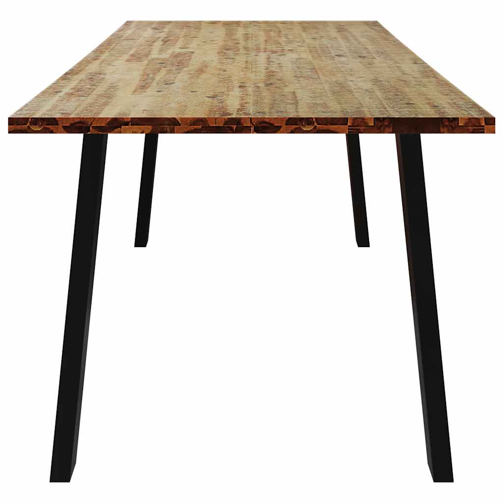 Dining Table 200x90x75 cm Solid Wood Acacia