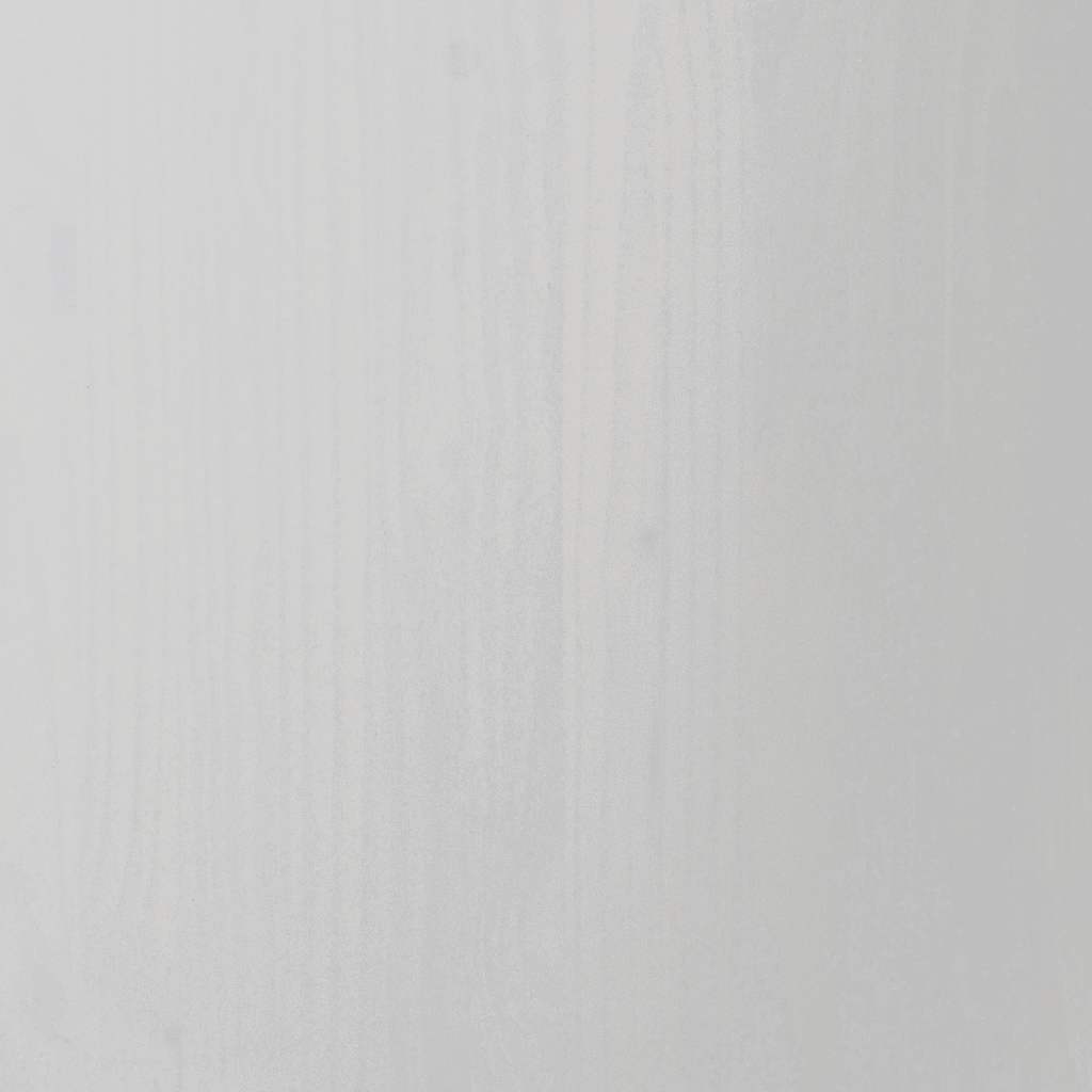 Rolling Cabinet with Desk MOSS White Solid Wood Pine