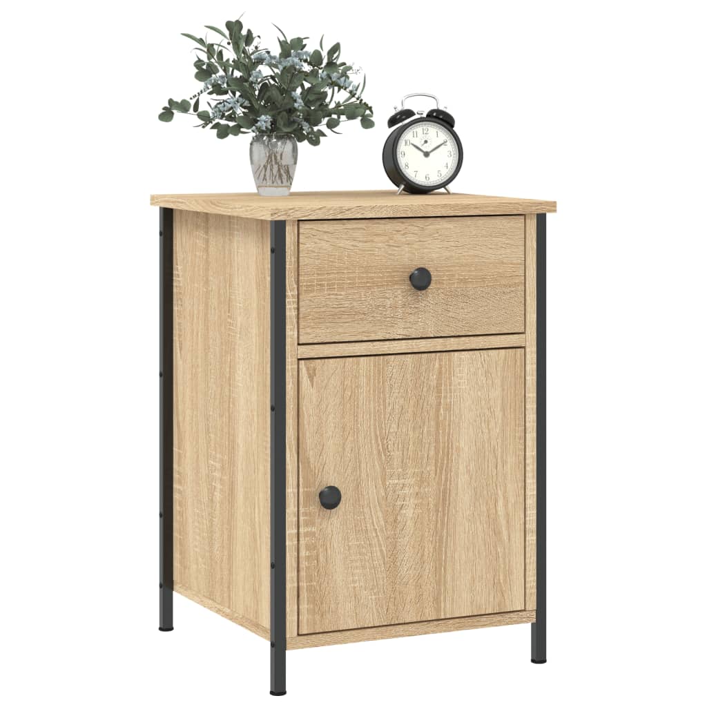Bedside Cabinet Sonoma Oak 40x42x60 cm Engineered Wood
