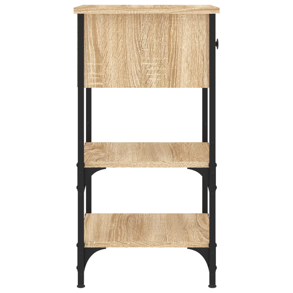 Bedside Cabinets 2 pcs Sonoma Oak 34x36x70 cm Engineered Wood