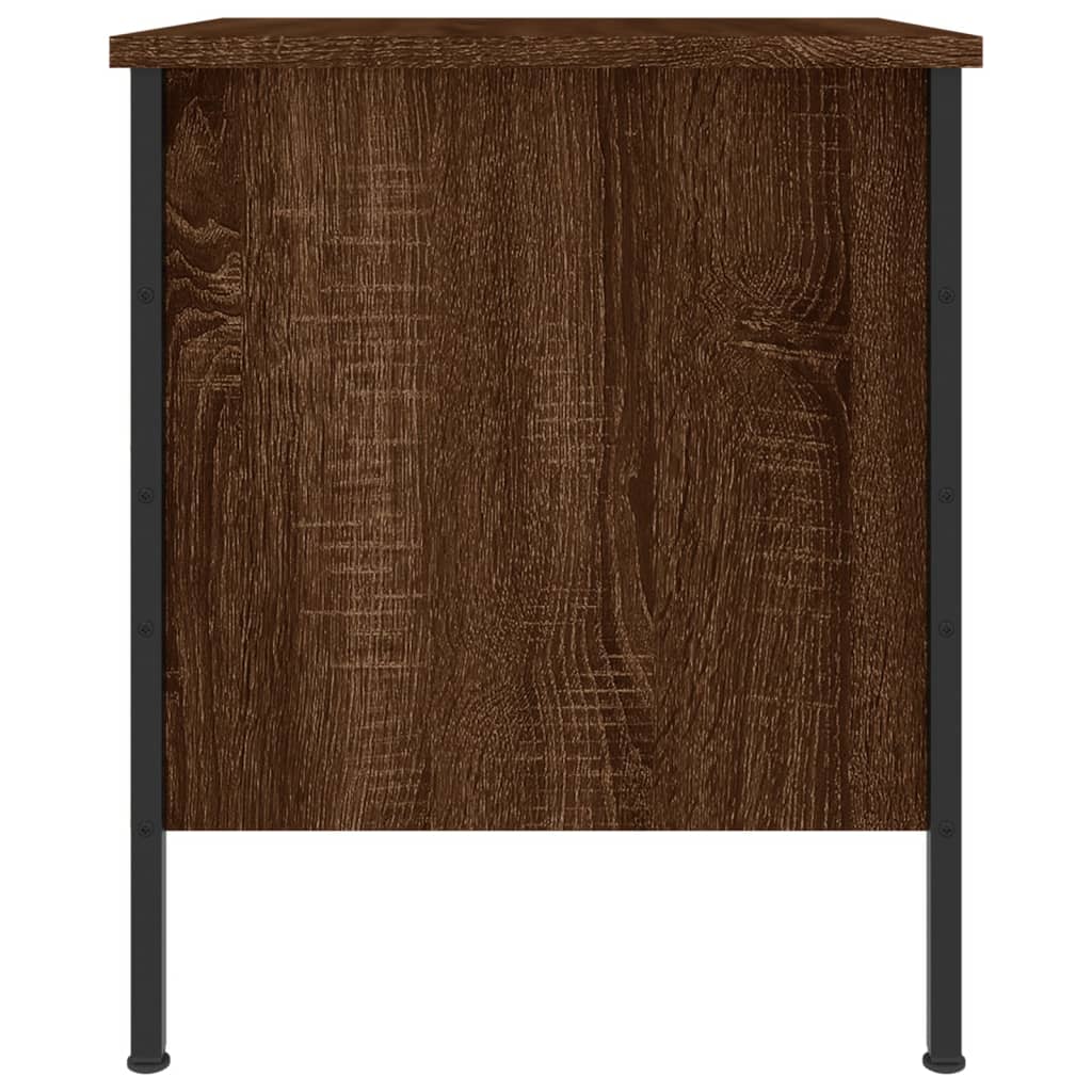 Bedside Cabinets 2 pcs Brown Oak 40x42x50 cm Engineered Wood