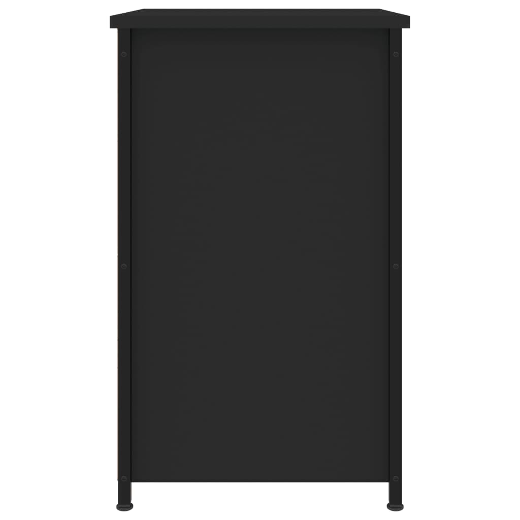 Bedside Cabinets 2 pcs Black 40x36x60 cm Engineered Wood