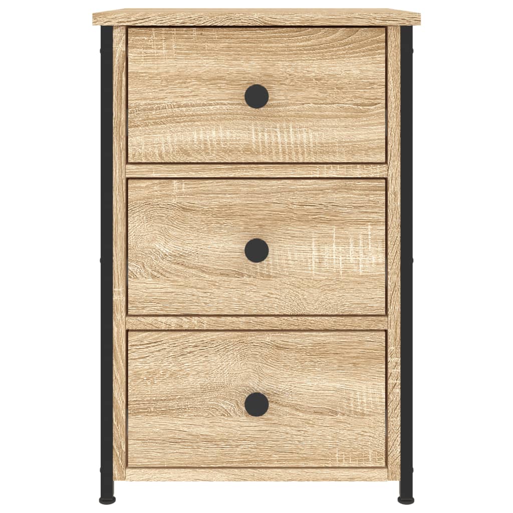Bedside Cabinet Sonoma Oak 40x36x60 cm Engineered Wood
