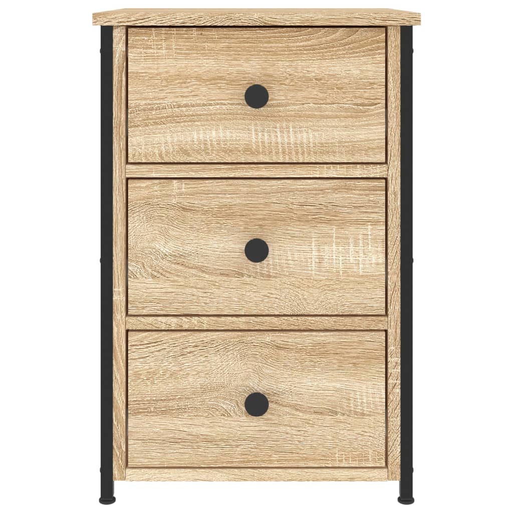 Bedside Cabinets 2 pcs Sonoma Oak 40x36x60 cm Engineered Wood