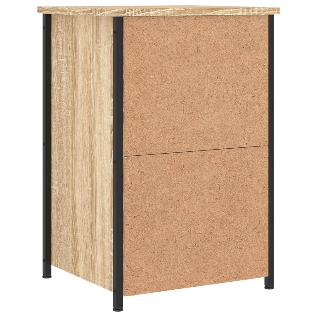 Bedside Cabinets 2 pcs Sonoma Oak 40x36x60 cm Engineered Wood