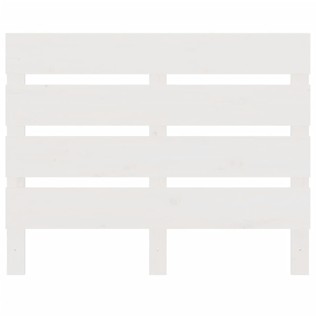 Bed Frame without Mattress White 90x190 cm Single Solid Wood Pine Single