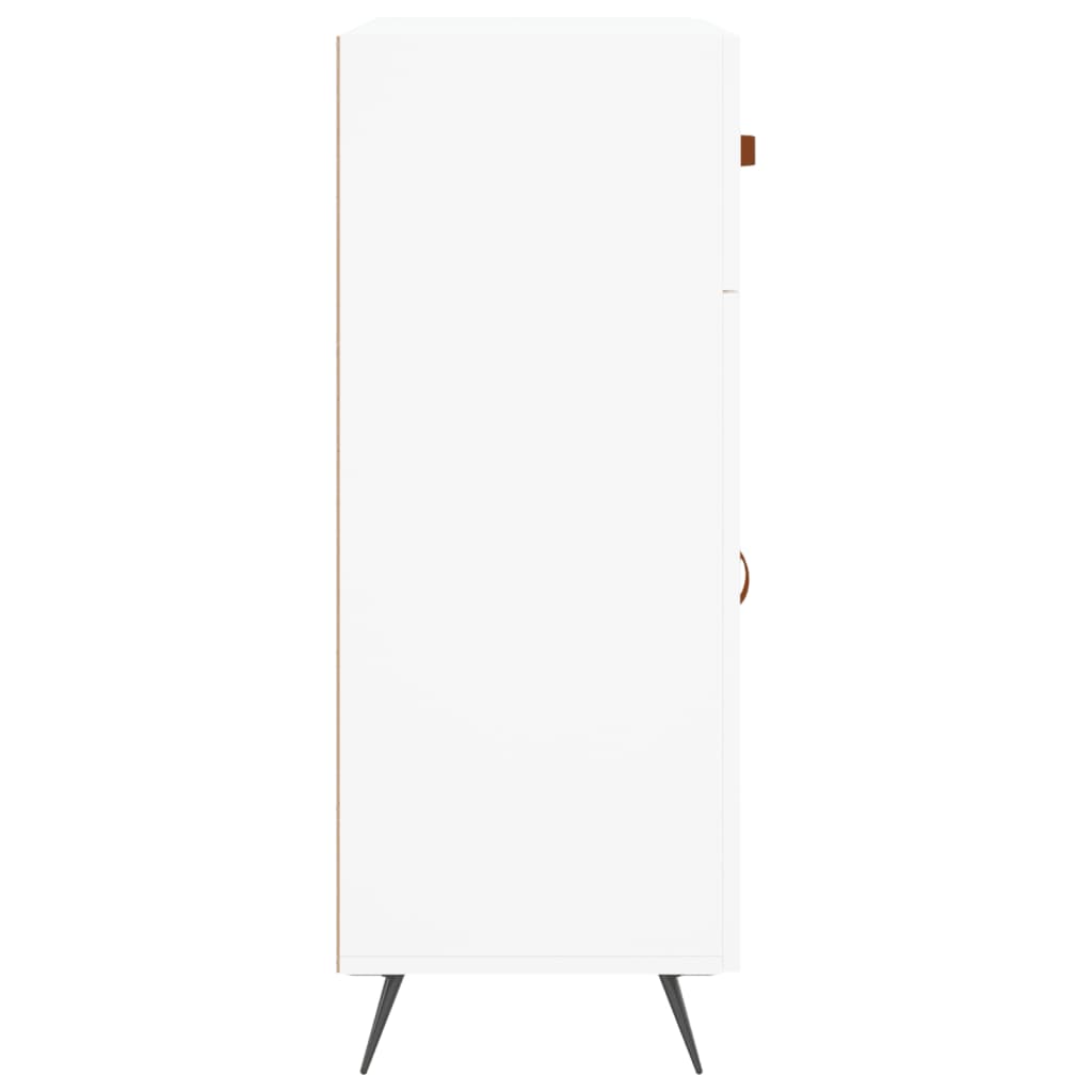 Sideboard White 69.5x34x90 cm Engineered Wood