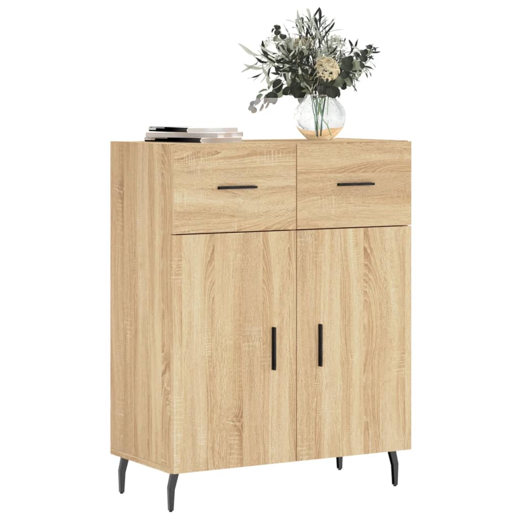 Sideboard Sonoma Oak 69.5x34x90 cm Engineered Wood