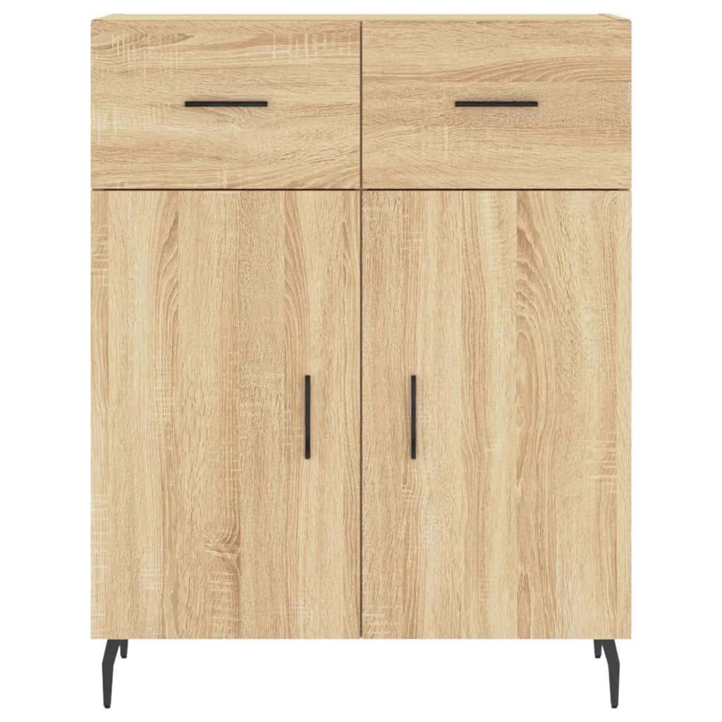 Sideboard Sonoma Oak 69.5x34x90 cm Engineered Wood