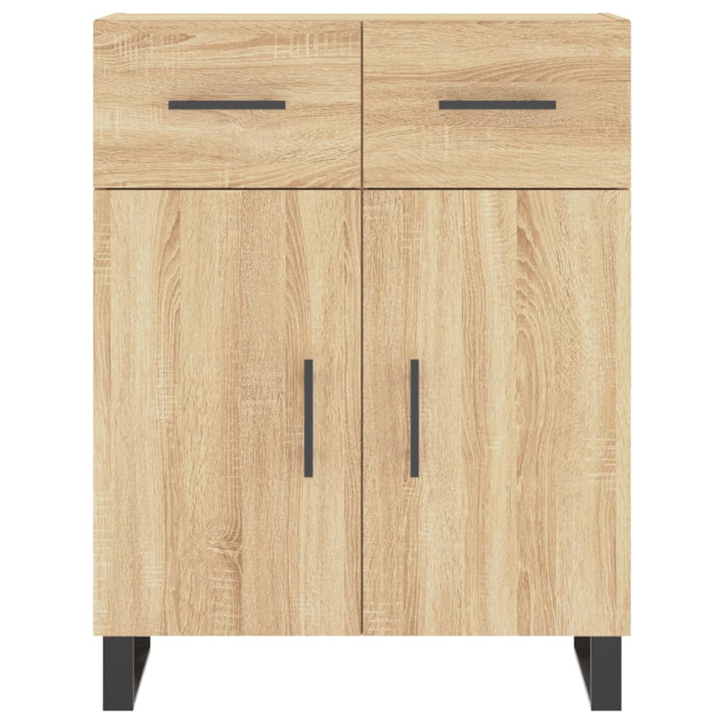 Sideboard Sonoma Oak 69.5x34x90 cm Engineered Wood