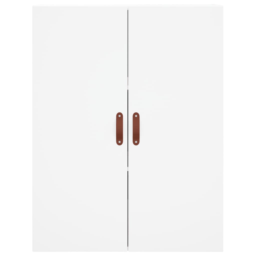 Wall Mounted Cabinet White 69.5x34x90 cm
