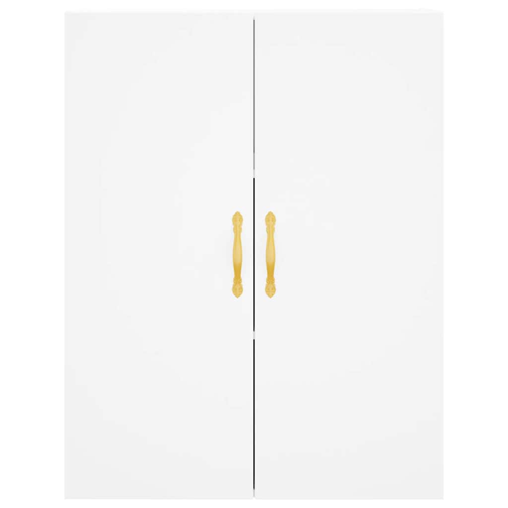 Wall Mounted Cabinet White 69.5x34x90 cm