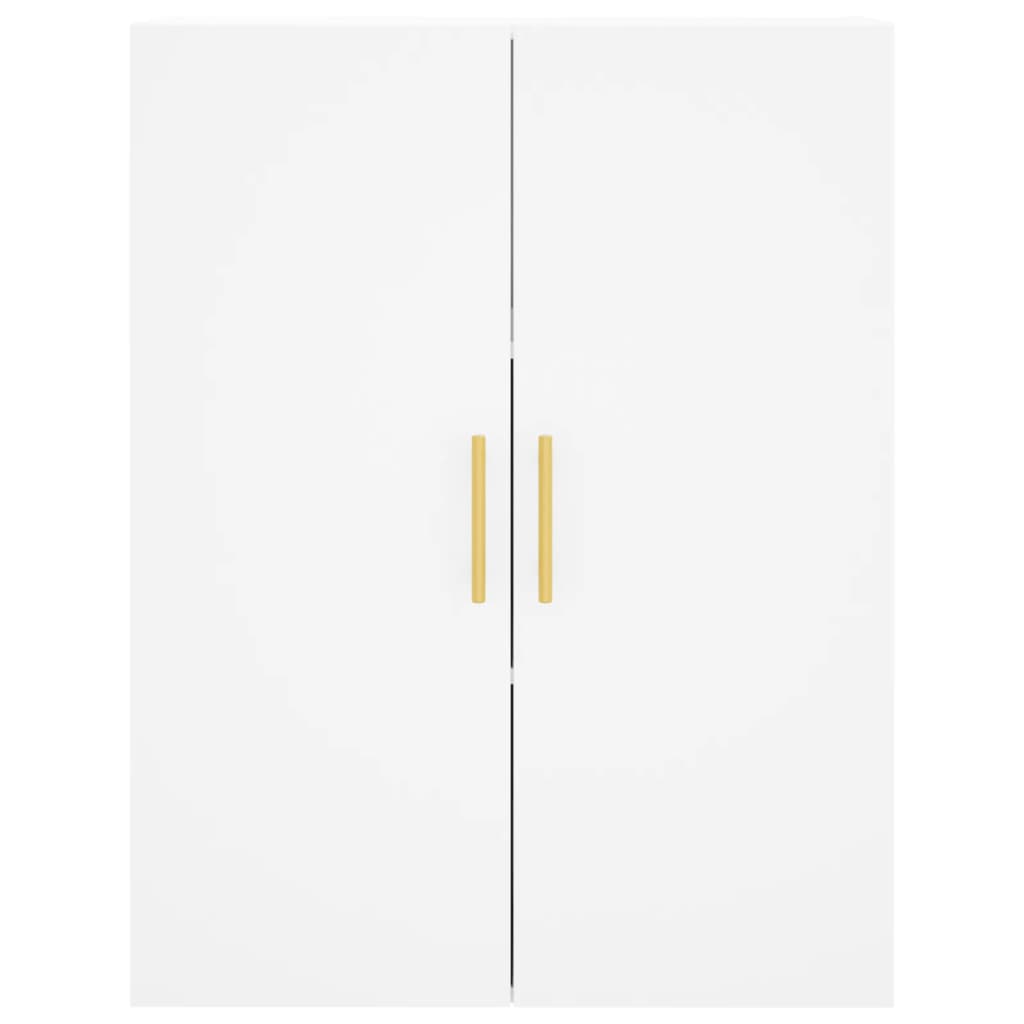 Wall Mounted Cabinet White 69.5x34x90 cm