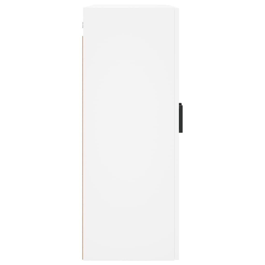 Wall Mounted Cabinet White 69.5x34x90 cm